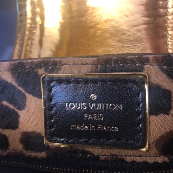 Louis Vuitton Monogram Leopard Adele Satchel - Picture 5 of 8